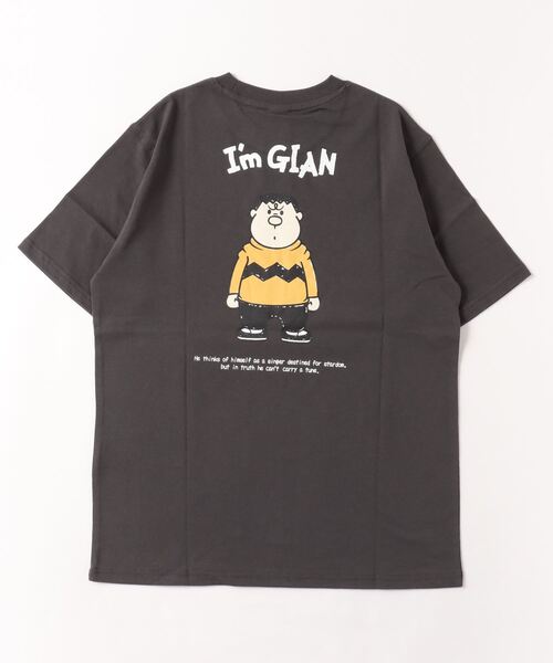 ALWAYS GOOD TIME(オルウェイズグッドタイム)の「【Doraemon/ドラえもん】ジャイアン 刺繍/プリント 半袖Tシャツ(Tシャツ/カットソー・メンズ・スミクロ/グレイッシュベージュ/オフホワイト/マスタード・M/L)」の8枚目の写真