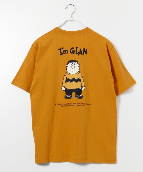 ALWAYS GOOD TIME(オルウェイズグッドタイム)の「【Doraemon/ドラえもん】ジャイアン 刺繍/プリント 半袖Tシャツ(Tシャツ/カットソー・メンズ・スミクロ/グレイッシュベージュ/オフホワイト/マスタード・M/L)」の19枚目の写真