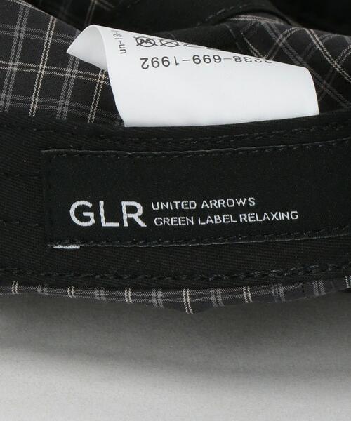 green label relaxing（グリーンレーベルリラクシング）の「GLR TWO TONE チェック キャップ（キャップ・メンズ・オフホワイト/ブラック/ベージュ・FREE）」の17枚目の写真