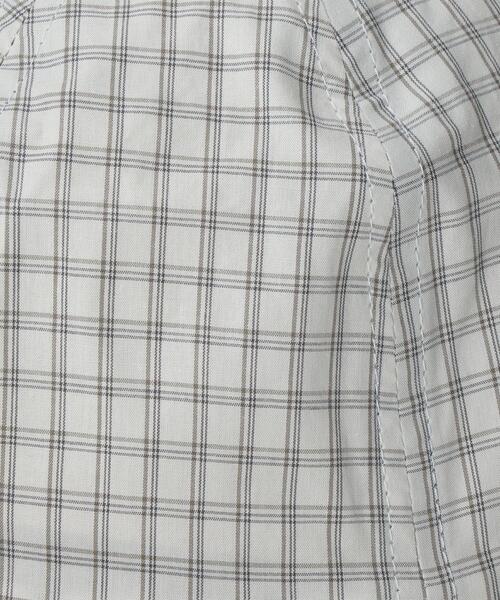 green label relaxing（グリーンレーベルリラクシング）の「GLR TWO TONE チェック キャップ（キャップ・メンズ・オフホワイト/ブラック/ベージュ・FREE）」の5枚目の写真