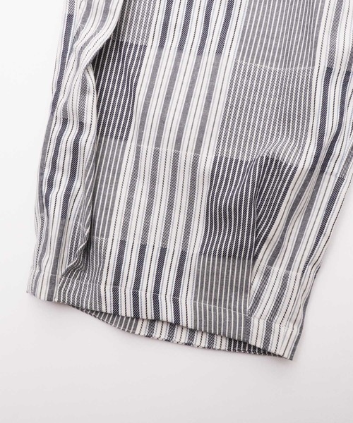 meagratia(メアグラーティア)の「stripe wide easy PT(その他パンツ・メンズ・ホワイト・2)」の6枚目の写真