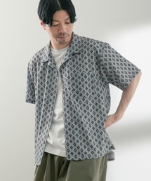ITEMS URBANRESEARCH | 小紋プリント オープンカラー半袖シャツ(シャツ/ブラウス)
