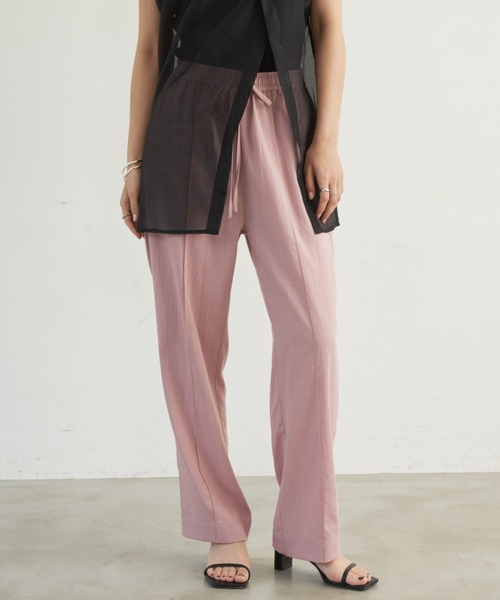 Aunt Marie's（アントマリーズ）の「センターラインイージーパンツ / サイズ展開あり（その他パンツ・レディース・ブラック系その他/ブルー/ブラック/ピンク・FREE/SMALL）」の11枚目の写真