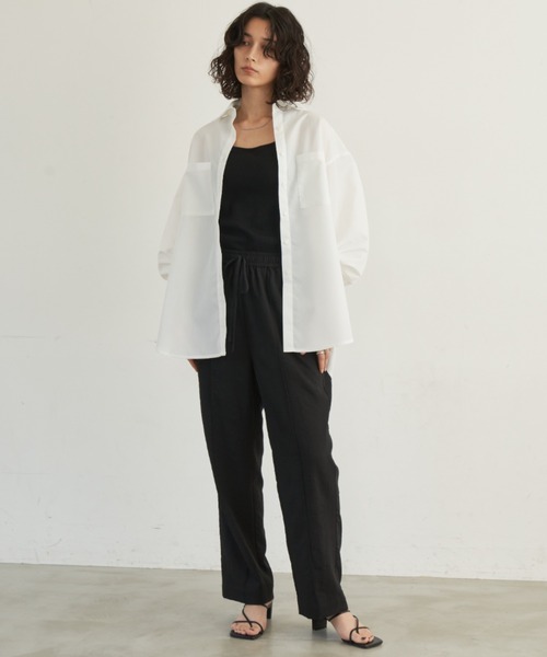 Aunt Marie's（アントマリーズ）の「センターラインイージーパンツ / サイズ展開あり（その他パンツ・レディース・ブラック系その他/ブルー/ブラック/ピンク・FREE/SMALL）」の19枚目の写真