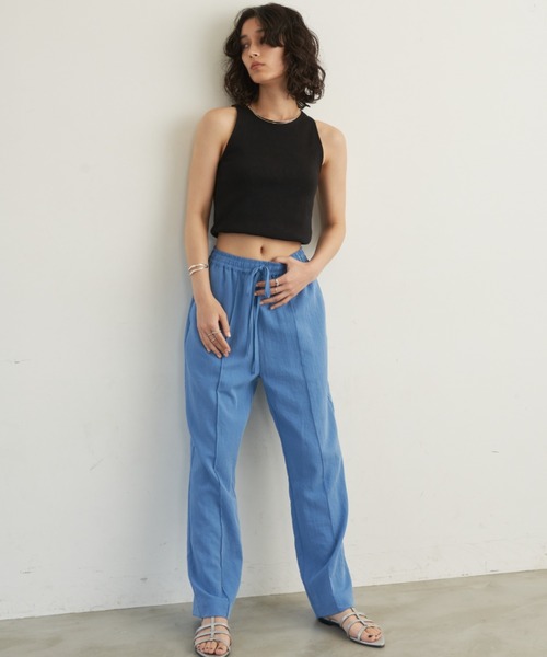 Aunt Marie's（アントマリーズ）の「センターラインイージーパンツ / サイズ展開あり（その他パンツ・レディース・ブラック系その他/ブルー/ブラック/ピンク・FREE/SMALL）」の22枚目の写真