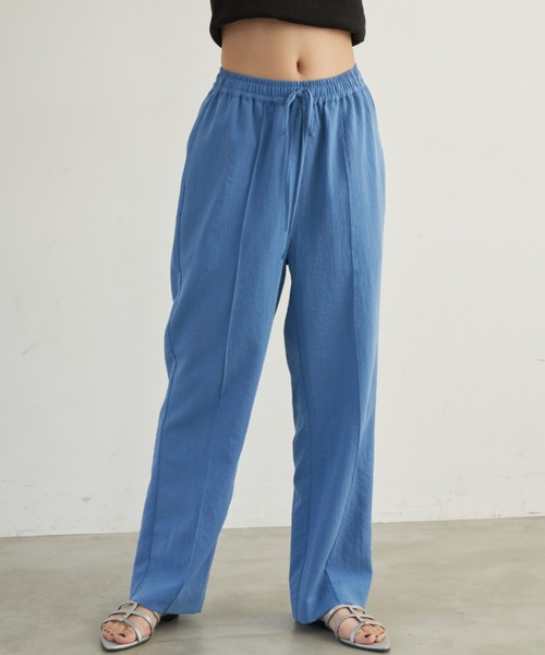 Aunt Marie's（アントマリーズ）の「センターラインイージーパンツ / サイズ展開あり（その他パンツ・レディース・ブラック系その他/ブルー/ブラック/ピンク・FREE/SMALL）」の9枚目の写真