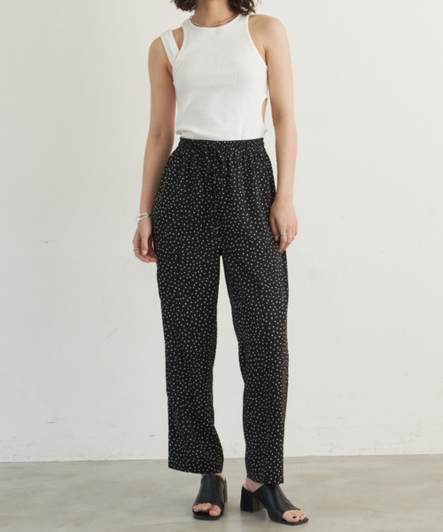 Aunt Marie's（アントマリーズ）の「センターラインイージーパンツ / サイズ展開あり（その他パンツ・レディース・ブラック系その他/ブルー/ブラック/ピンク・FREE/SMALL）」の7枚目の写真