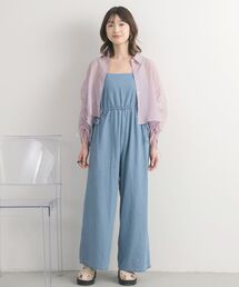 サイドオープンサロペット