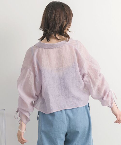 RETRO GIRL（レトロガール）の「サイドオープンサロペット（サロペット/オーバーオール・レディース・ナチュラル/ブラック/ブルー・FREE）」の16枚目の写真