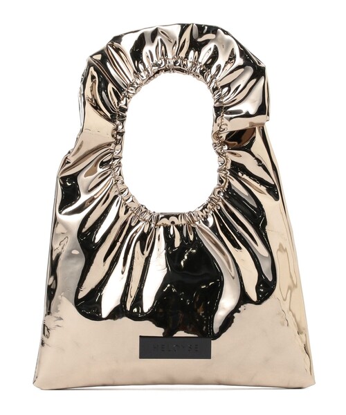 Ray BEAMS（レイビームス）の「HELOYSE / トースト ポリウレタン スモール バッグ（トートバッグ・レディース・ブラック/ブラウン・ONE SIZE）」の22枚目の写真