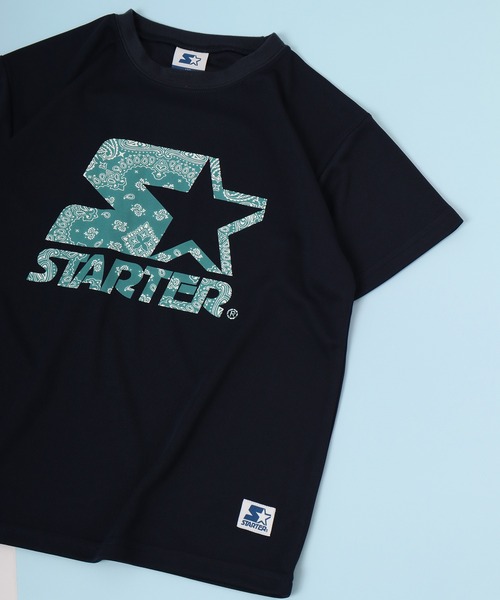 STARTER(スターター)の「STARTER接触冷感プリントTシャツ 半袖 キッズ(Tシャツ/カットソー・キッズ・ネイビー/イエロー/オレンジ/チャコール/ホワイト/ブラック・140/150/160/130)」の5枚目の写真
