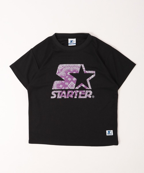 STARTER(スターター)の「STARTER接触冷感プリントTシャツ 半袖 キッズ(Tシャツ/カットソー・キッズ・ネイビー/イエロー/オレンジ/チャコール/ホワイト/ブラック・140/150/160/130)」の8枚目の写真