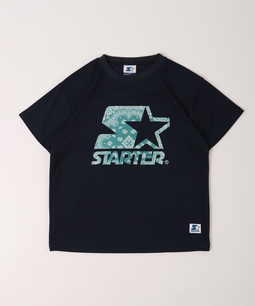 STARTER(スターター)の「STARTER接触冷感プリントTシャツ 半袖 キッズ(Tシャツ/カットソー・キッズ・ネイビー/イエロー/オレンジ/チャコール/ホワイト/ブラック・140/150/160/130)」の10枚目の写真