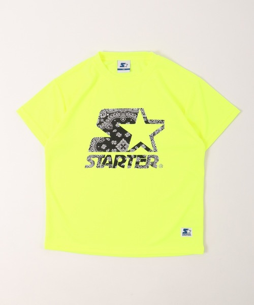 STARTER(スターター)の「STARTER接触冷感プリントTシャツ 半袖 キッズ(Tシャツ/カットソー・キッズ・ネイビー/イエロー/オレンジ/チャコール/ホワイト/ブラック・140/150/160/130)」の11枚目の写真
