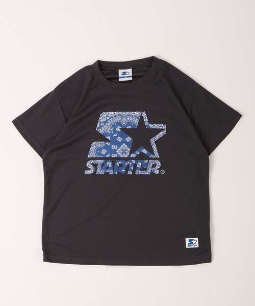 STARTER(スターター)の「STARTER接触冷感プリントTシャツ 半袖 キッズ(Tシャツ/カットソー・キッズ・ネイビー/イエロー/オレンジ/チャコール/ホワイト/ブラック・140/150/160/130)」の9枚目の写真
