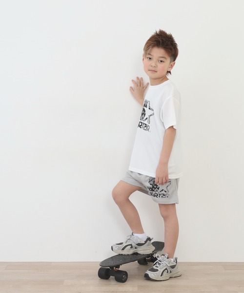 STARTER(スターター)の「STARTER接触冷感プリントTシャツ 半袖 キッズ(Tシャツ/カットソー・キッズ・ネイビー/イエロー/オレンジ/チャコール/ホワイト/ブラック・140/150/160/130)」の17枚目の写真
