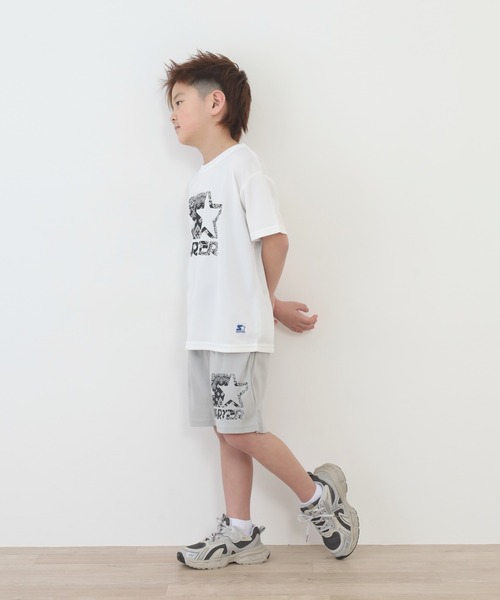 STARTER(スターター)の「STARTER接触冷感プリントTシャツ 半袖 キッズ(Tシャツ/カットソー・キッズ・ネイビー/イエロー/オレンジ/チャコール/ホワイト/ブラック・140/150/160/130)」の20枚目の写真