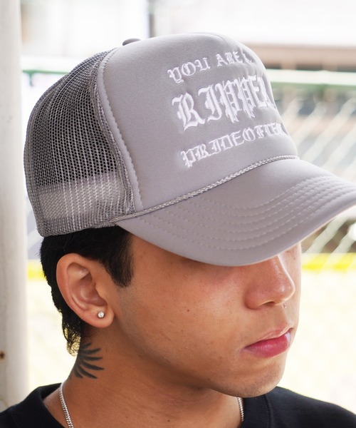 アメリカ製 OLDE ENGLISH キャップ RIPPER】オールドイングリッシュ メッシュキャップ / Old