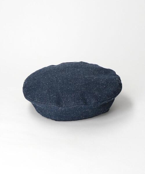 UNDERCONTROL（アンダーコントロール）の「＜undercontrol studio＞デニムネップ ベレー帽（ハンチング/ベレー帽・レディース・ネイビー・FREE）」の7枚目の写真