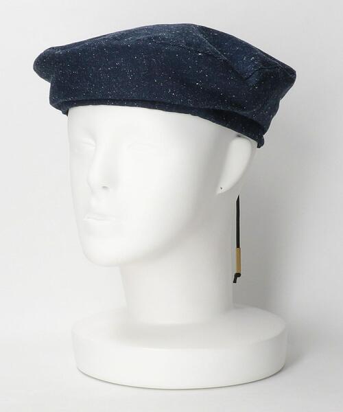 UNDERCONTROL（アンダーコントロール）の「＜undercontrol studio＞デニムネップ ベレー帽（ハンチング/ベレー帽・レディース・ネイビー・FREE）」の14枚目の写真