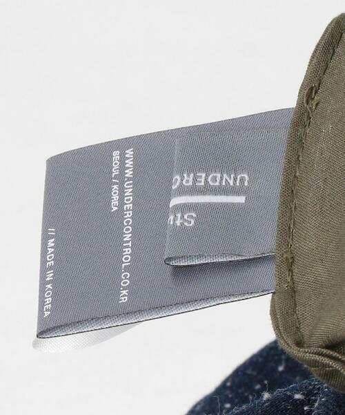 UNDERCONTROL（アンダーコントロール）の「＜undercontrol studio＞デニムネップ ベレー帽（ハンチング/ベレー帽・レディース・ネイビー・FREE）」の13枚目の写真