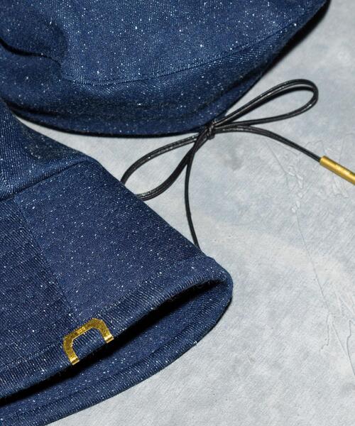 UNDERCONTROL（アンダーコントロール）の「＜undercontrol studio＞デニムネップ ベレー帽（ハンチング/ベレー帽・レディース・ネイビー・FREE）」の15枚目の写真