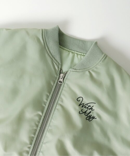 algy(アルジー)の「りぼんチャーム付きレースアップブルゾン(ブルゾン・キッズ・ブラック/カーキ/ピンク・XX-SMALL/X-SMALL/MEDIUM/SMALL)」の16枚目の写真