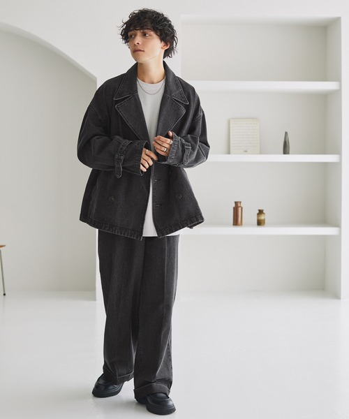 Ape ブラック ワイドパンツ fit=scale-down,w=1200
