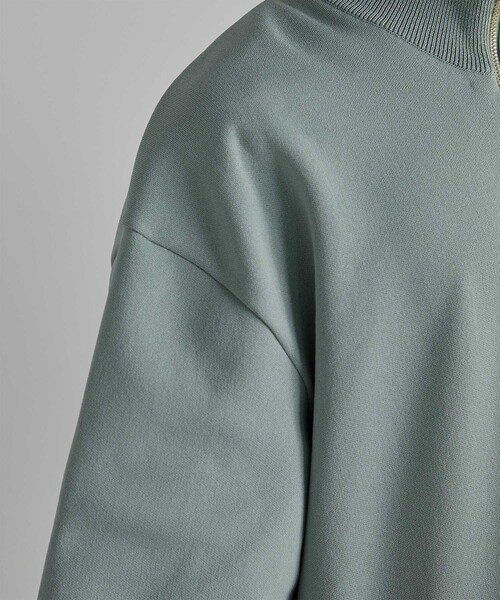 【セール】18GプレーンジャガードハーフZIP SS（ニット/セーター）｜UNITED TOKYO（ユナイテッドトウキョウ）