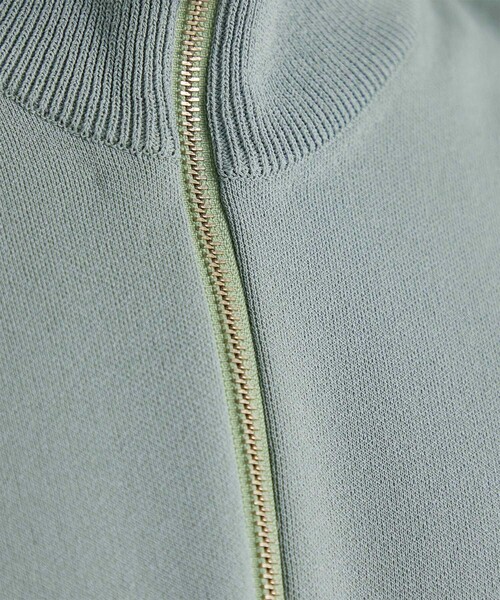 【セール】18GプレーンジャガードハーフZIP SS（ニット/セーター）｜UNITED TOKYO（ユナイテッドトウキョウ）