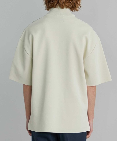 【セール】18GプレーンジャガードハーフZIP SS（ニット/セーター）｜UNITED TOKYO（ユナイテッドトウキョウ）