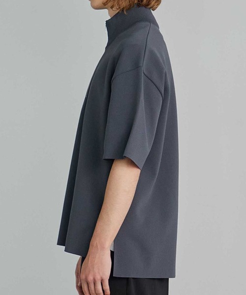 【セール】18GプレーンジャガードハーフZIP SS（ニット/セーター）｜UNITED TOKYO（ユナイテッドトウキョウ）