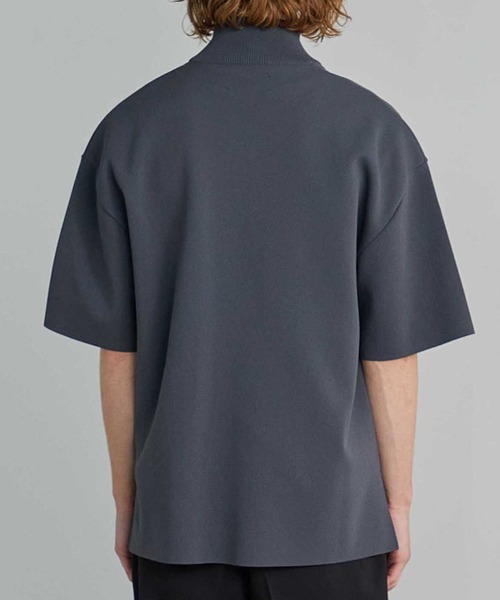 【セール】18GプレーンジャガードハーフZIP SS（ニット/セーター）｜UNITED TOKYO（ユナイテッドトウキョウ）