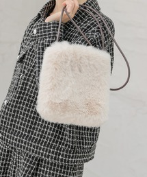 Honeys | エコファーショルダーバッグ(ショルダーバッグ)