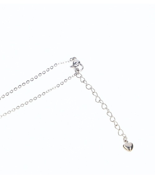 MILKFED.（ミルクフェド）の「ELLIPSE LOGO NECKLACE（ネックレス・レディース・ブラック/ライトピンク/ライトブルー・ONE SIZE）」の7枚目の写真