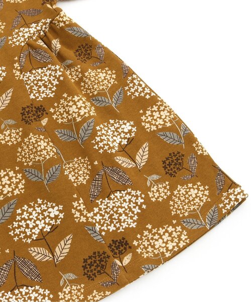 Seraph(セラフ)の「総柄裏毛ワンピース(ワンピース・キッズ・キャメル/アイボリー/ピンク/ブルー・120/100/110/140/80/90/95/130)」の10枚目の写真