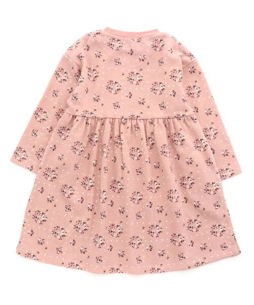 Seraph(セラフ)の「総柄裏毛ワンピース(ワンピース・キッズ・キャメル/アイボリー/ピンク/ブルー・120/100/110/140/80/90/95/130)」の16枚目の写真