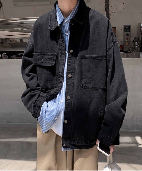 NANEA（ナネア）の「デニムジャケット（デニムジャケット・レディース・ブルー/ブラック・MEDIUM/LARGE/X-LARGE）」の10枚目の写真