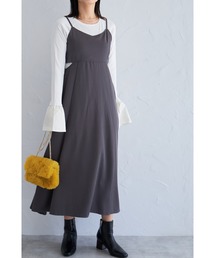 【ZOZO限定】カットオフキャミフレアワンピース