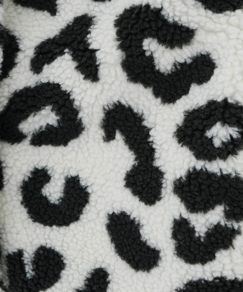 CIAOPANIC TYPY(チャオパニックティピー)の「【WEB限定】【KIDS】レオパードボアアニマルノーカラージャケット(ノーカラージャケット・キッズ・ブラック/ホワイト・SMALL/MEDIUM/LARGE/X-LARGE/XX-LARGE)」の13枚目の写真