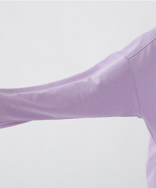 kaimin navi（カイミンナビ）の「kaimin navi/快眠ナビ パジャマ セットアップ 長袖長パンツ 寝返り設計（ルームウェア/パジャマ・レディース・ピンク/ライトパープル・LARGE/MEDIUM/X-LARGE）」の7枚目の写真