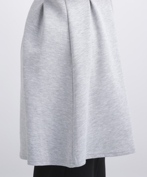 PICCIN(ピッチン)の「【WEB限定】ペプラムチュニックフーディー(パーカー・レディース・ライトグレー/ブラック/オフホワイト・M)」の22枚目の写真