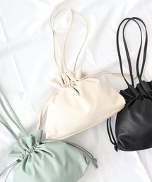 【美品: ほぼ未使用】WAKO ホワイト ハンドバッグ 仕切り付き LIME made in japan ハンドバッグ 本革 ミニボストン クロコ 型