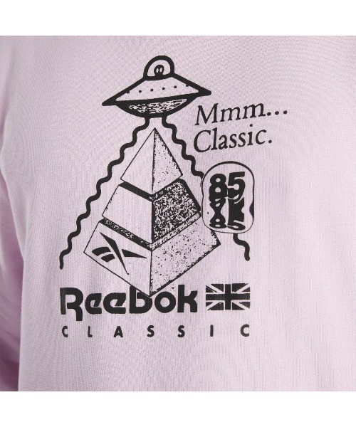 Reebok（リーボック）の「スケートフーディー / CL SKATE HOODIE（パーカー・メンズ・ベビーピンク・LARGE/MEDIUM/SMALL/XX-LARGE/X-LARGE）」の4枚目の写真