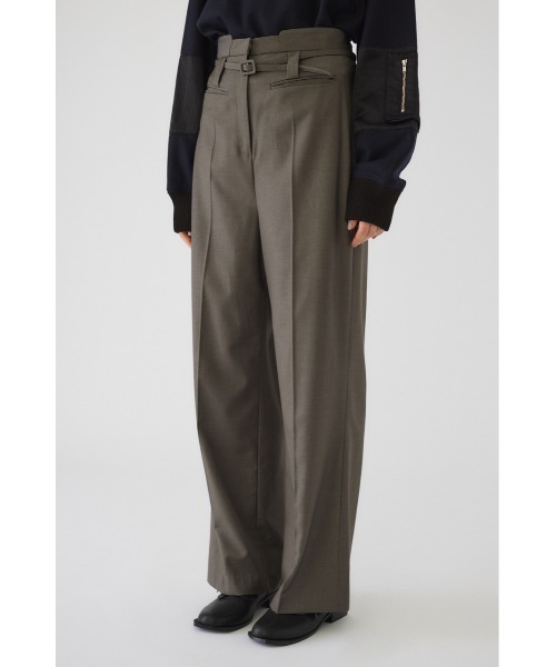 RIM.ARK（リムアーク）の「Uneven waist belt PT（スラックス）」 - WEAR
