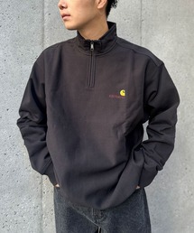 Carhartt WIP | 【Carhartt WIP/カーハート ダブリューアイピー】HALF ZIP AMERICAN SCRIPT SWEATSHIRT(スウェット)