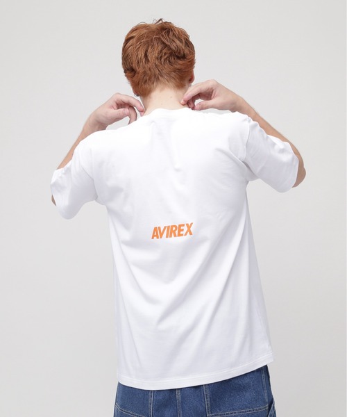 国内配送★AVIREX★× NEWERA NEWYORK ポケットTシャツ 2色 国内配送☆AVIREX☆× NEWERA NEWYORK ポケットTシャツ 2色