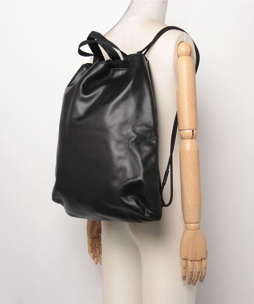 texnh（テクネ）の「texnh TRIANGLE KNAPSAC / LEATHER（トートバッグ