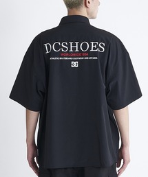 DC/ディーシー 半袖シャツ バックロゴ 刺繍 ビッグシルエット セットアップ対応 DSH242001