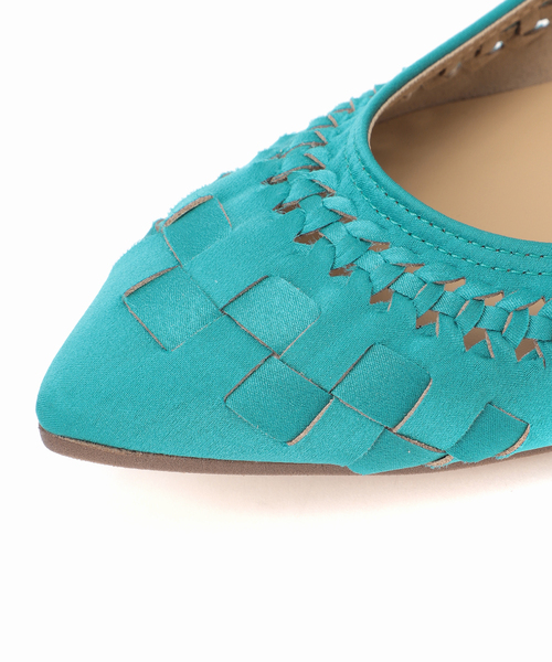 LE TALON（ルタロン）の「ポインテッドサシメッシュフラット（その他シューズ・レディース・ブルー系その他/アーミー/イエロー・25cm/24.5cm/24cm/23.5cm/23cm/22.5cm/22cm/25.5cm）」の12枚目の写真